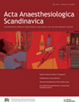 Poza Acta Anaesthesiologica Scandinavica